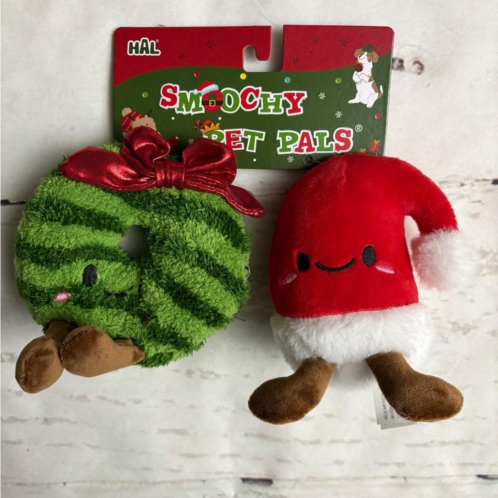 NWT smoochy Pet Pals Two Pack Dog Toys for Small Dogs and Puppies